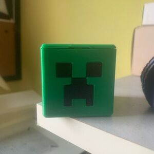 MineCraft Green Creeper Switch Game Holder Case Storage